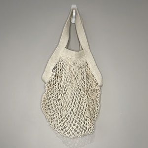 Boon Supply Natural cotton market mesh tote shopping bag
